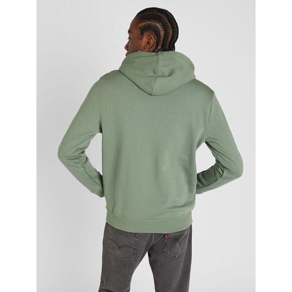 Gap Men's Cotton Blend Pullover Hoodie Sweatshirt Kangaroo Pouch Sage Green NWT - Picture 2 of 9